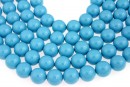 Perle Ideal premium, turquoise, 6mm - x50