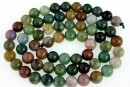 Margele agate indiene rotund, 8mm