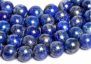 Margele lapis lazuli natural A+, rotund, 16mm
