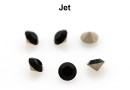Preciosa chaton SS17/PP32, jet, 4mm - x40