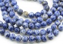 Sodalite beads, round, 10mm
