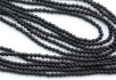Onyx beads, round, 2mm