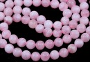 Rose Quartz Beads, round, 8mm