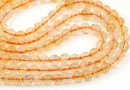Citrine Beads, round, 5.5mm