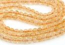 Citrine Beads, round, 5mm