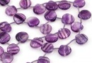 Margele Ametist, briolete, 10mm