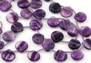 Amethyst Beads, briolettes, 10mm