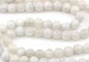 Natural Moonstone Beads, Round, 8mm