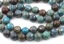 Calsilica Beads, Super, Round Faceted, 10mm