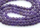 Margele Ametist, rotund, 5.5mm