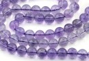 Margele Ametist, rotund, 8mm