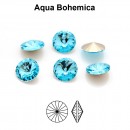 Precious rivoli, bohemian aqua, 12mm - x2