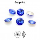 Precious rivoli, aqua sapphire, 14mm - x1