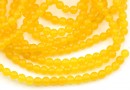 Margele jad galben, rotund, 4.5mm