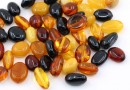 Natural Amber Beads, bulk, 8-10mm - x7g